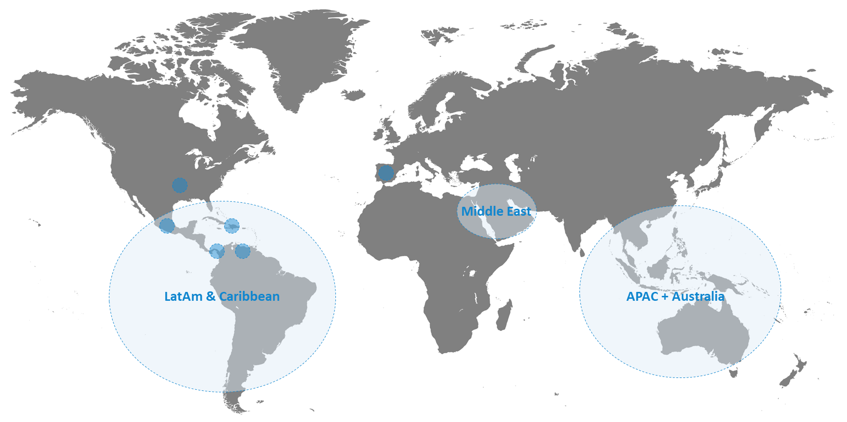 3P Advisory markets map