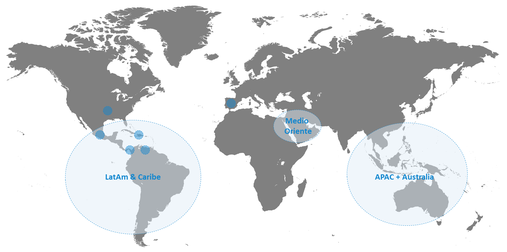 Mapa de mercados 3P Advisory